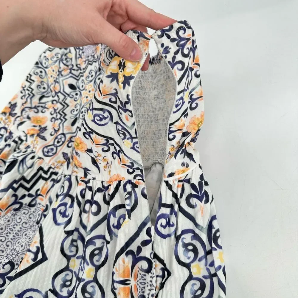 Anthropologie Let Me Be Boho Midi Dress Size Large_10